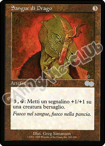 293 / 350 Sangue di Drago non comune (IT) -NEAR MINT-