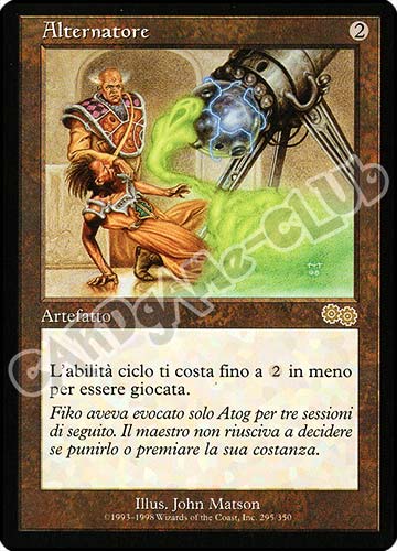 295 / 350 Alternatore rara (IT) -NEAR MINT-