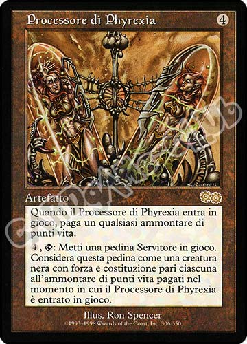 306 / 350 Processore di Phyrexia rara (IT) -NEAR MINT-