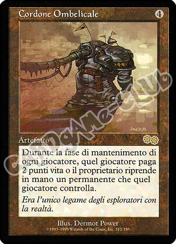 312 / 350 Cordone Ombelicale rara (IT) -NEAR MINT-