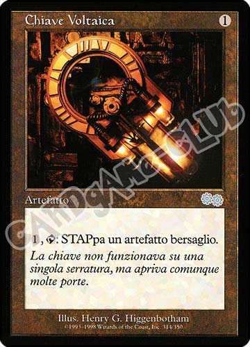 314 / 350 Chiave Voltaica non comune (IT) -NEAR MINT-