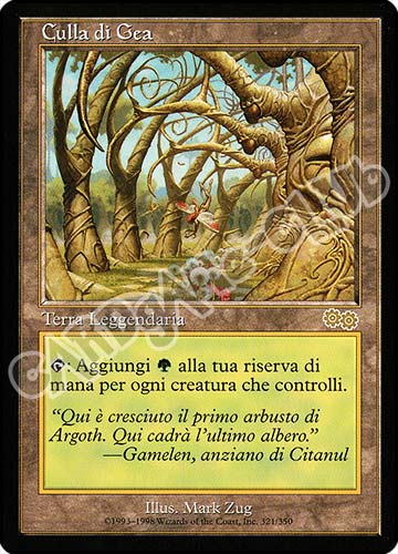 321 / 350 Culla di Gea rara (IT) -NEAR MINT-