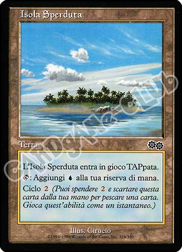 324 / 350 Isola Sperduta comune (IT) -NEAR MINT-