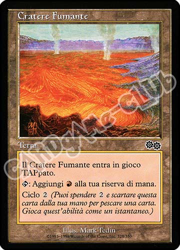 328 / 350 Cratere Fumante comune (IT) -NEAR MINT-