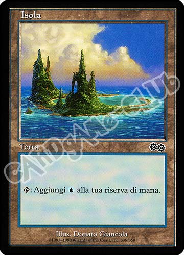 338 / 350 Isola comune (IT) -NEAR MINT-