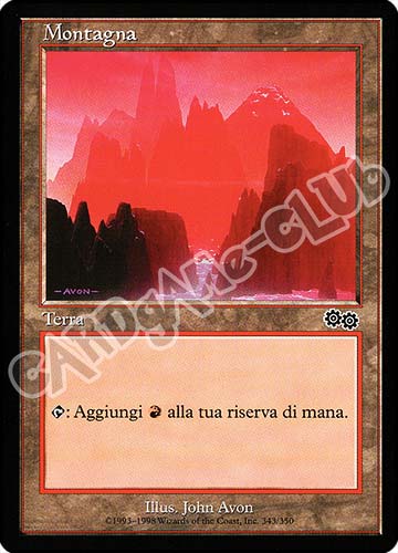 343 / 350 Montagna comune (IT) -NEAR MINT-