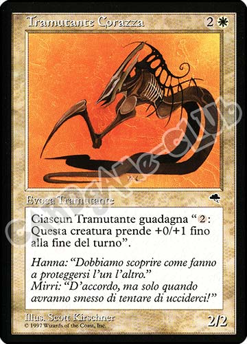 Tramutante Corazza non comune (IT) -NEAR MINT-