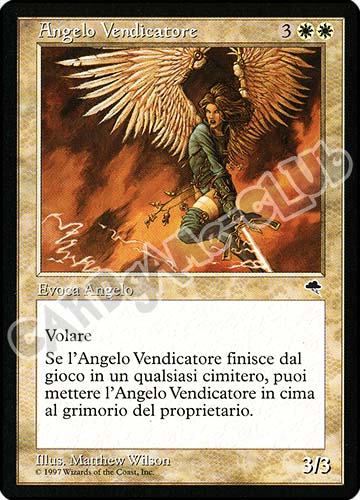 Angelo Vendicatore rara (IT) -NEAR MINT-