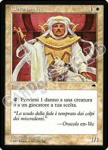 Clero en-Vec comune (IT) -NEAR MINT-