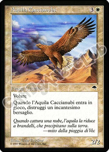 Aquila Caccianubi comune (IT) -NEAR MINT-