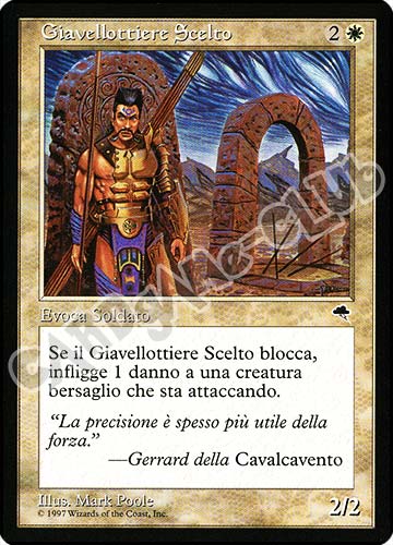 Giavellottiere Scelto comune (IT) -NEAR MINT-