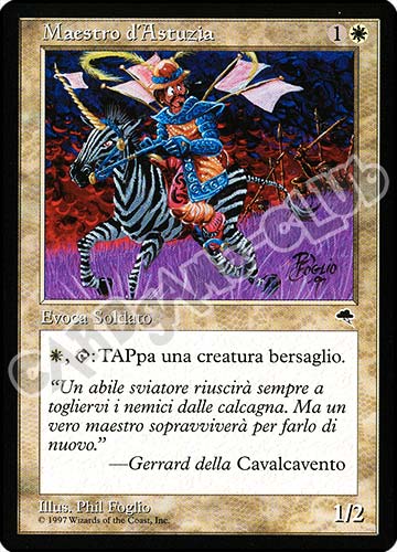 Maestro d'Astuzia comune (IT) -NEAR MINT-