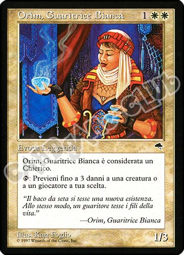Orim Guaritrice Bianca rara (IT) -NEAR MINT-