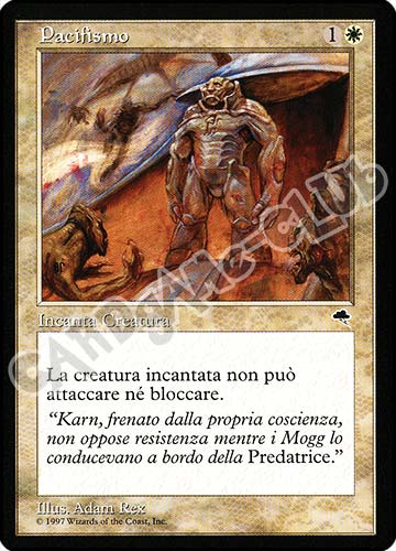 Pacifismo comune (IT) -NEAR MINT-