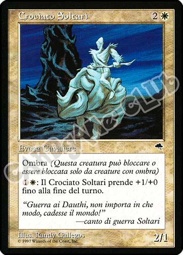 Crociato Soltari non comune (IT) -NEAR MINT-