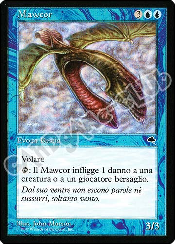 Mawcor rara (IT) -NEAR MINT-