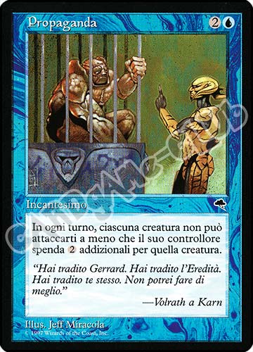 Propaganda non comune (IT) -NEAR MINT-