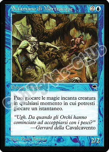 Sciamano di Morteacque rara (IT) -NEAR MINT-
