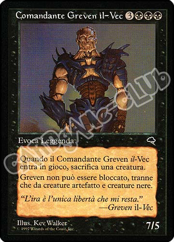 Comandante Graven il Vec rara (IT) -NEAR MINT-