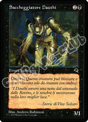 Saccheggiatore Dauthi comune (IT) -NEAR MINT-