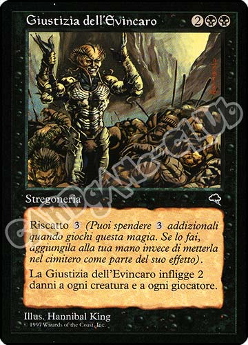 Giustizia dell'Evincaro comune (IT) -NEAR MINT-