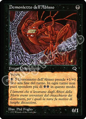 Demonietto dell'Abisso comune (IT) -NEAR MINT-