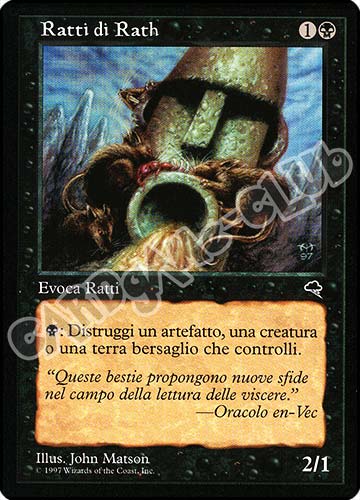 Ratti di Rath comune (IT) -NEAR MINT-