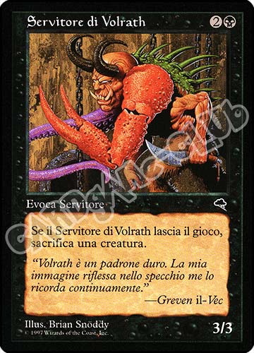 Servitore di Volrath comune (IT) -NEAR MINT-