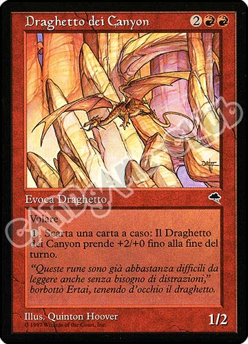 Draghetto dei Canyon rara (IT) -NEAR MINT-