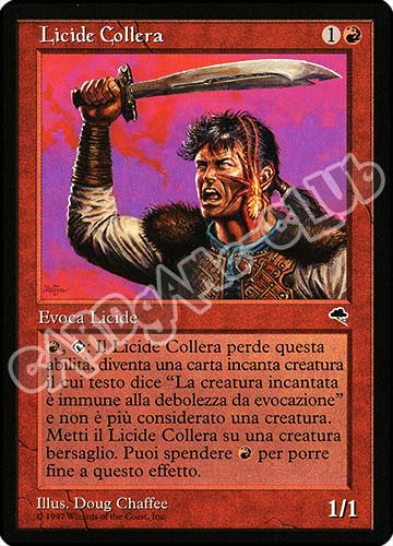 Licide Collera non comune (IT) -NEAR MINT-