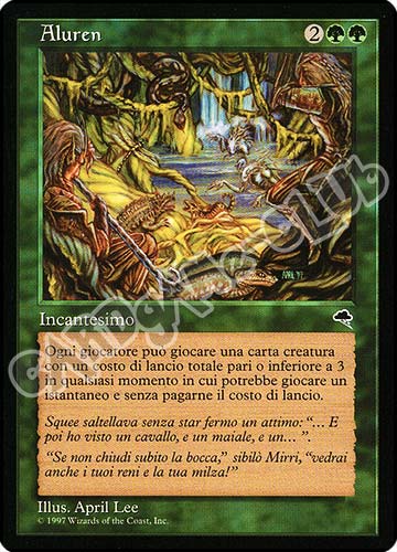 Aluren rara (IT) -NEAR MINT-