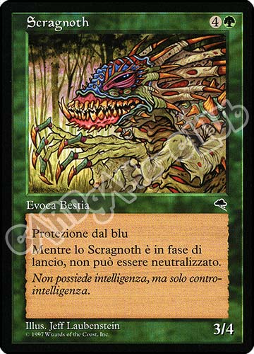Scragnoth non comune (IT) -NEAR MINT-