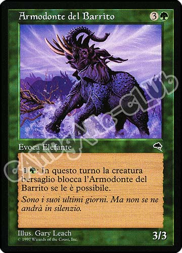 Armodonte del Barrito non comune (IT) -NEAR MINT-