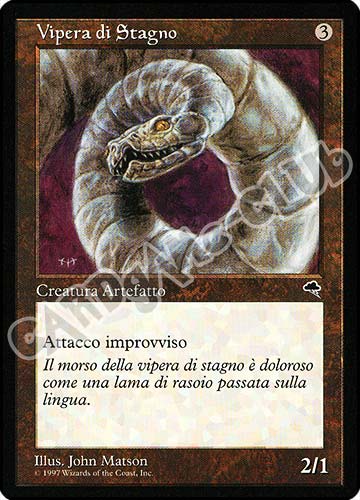 Vipera di Stagno comune (IT) -NEAR MINT-