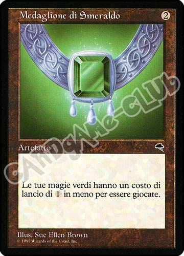 Medaglione di Smeraldo rara (IT) -NEAR MINT-