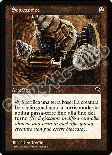 Scavatrice non comune (IT) -NEAR MINT-