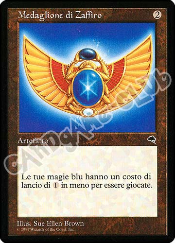 Medaglione di Zaffiro rara (IT) -NEAR MINT-