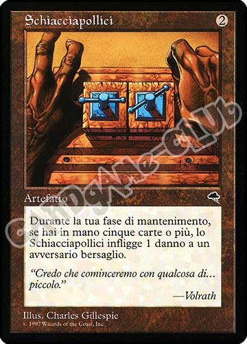 Schiacciapollici rara (IT) -NEAR MINT-