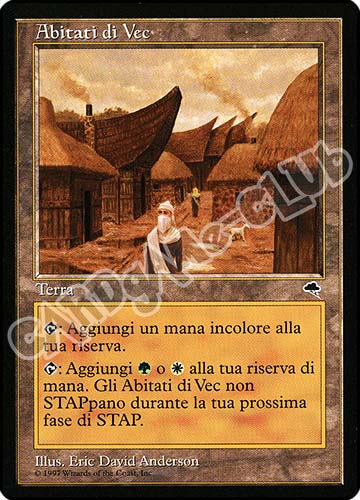 Abitanti di Vec non comune (IT) -NEAR MINT-