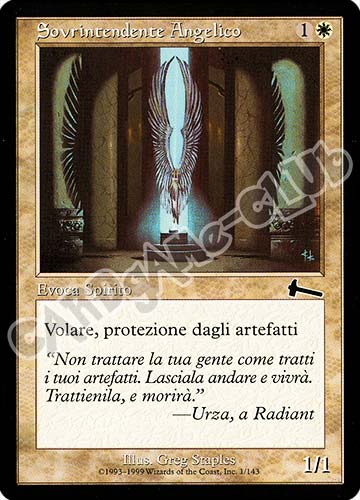 001 / 143 Sovrintendente Angelico comune (IT) -NEAR MINT-