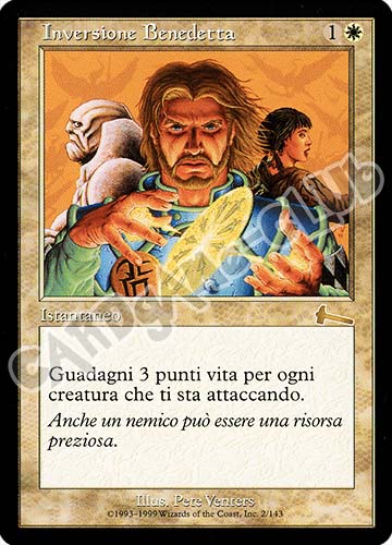 002 / 143 Inversione Benedetta rara (IT) -NEAR MINT-