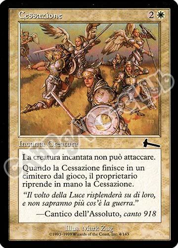 004 / 143 Cessazione comune (IT) -NEAR MINT-