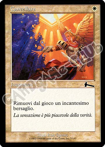 007 / 143 Cancellare comune (IT) -NEAR MINT-