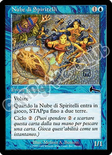029 / 143 Nube di Spiritelli comune (IT) -NEAR MINT-