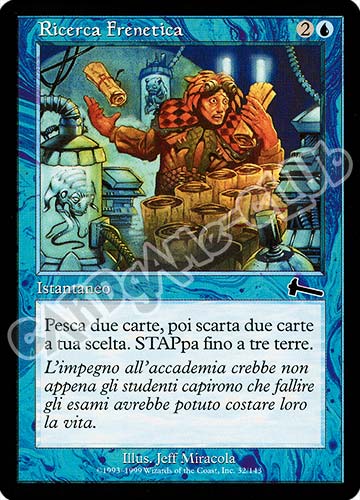 032 / 143 Ricerca Frenetica comune (IT) -NEAR MINT-