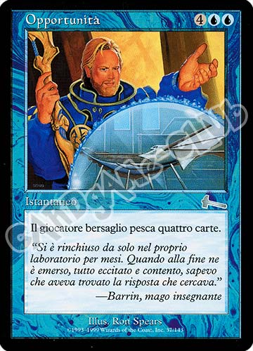 037 / 143 Opportunita' non comune (IT) -NEAR MINT-