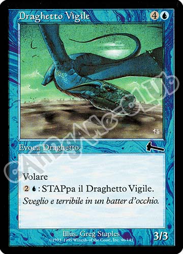 046 / 143 Draghetto Vigile comune (IT) -NEAR MINT-