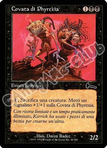 058 / 143 Covata di Phyrexia comune (IT) -NEAR MINT-