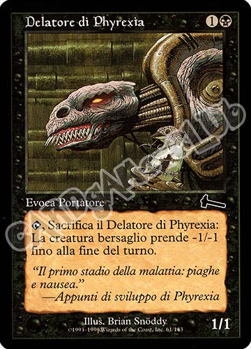 061 / 143 Delatore di Phyrexia comune (IT) -NEAR MINT-