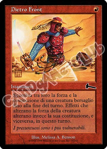 073 / 143 Dietro Front comune (IT) -NEAR MINT-